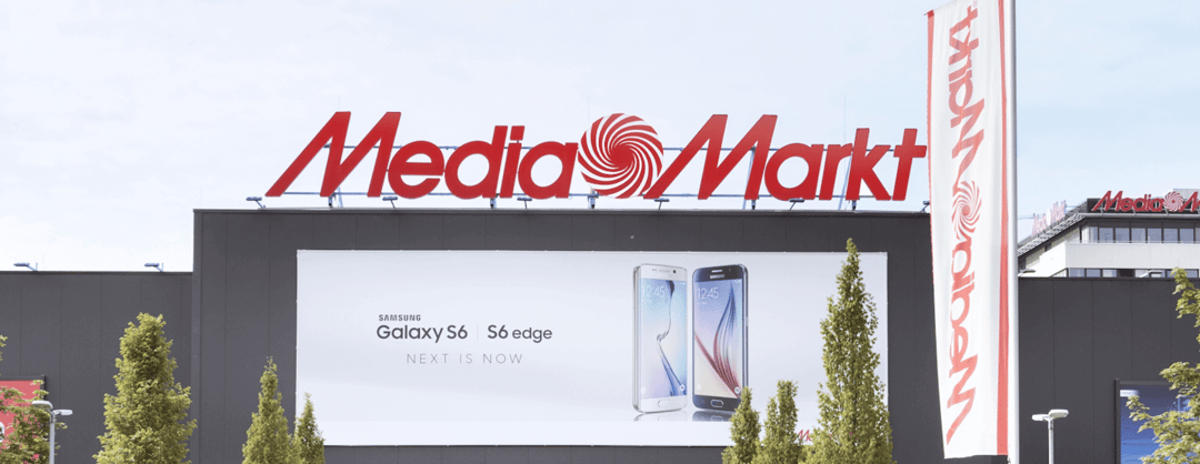 Exterior de la tienda MediaMarkt Portugal